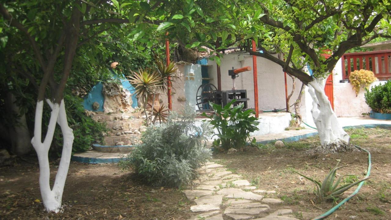 Theodora Aparthotel Makrýgialos Exterior foto